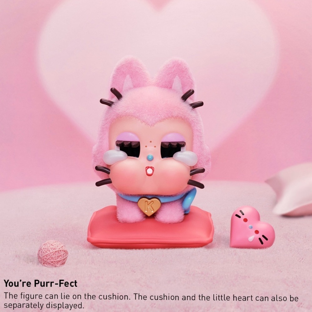 Pop Mart Crybaby Crying For Love Figure - You’re Purr-Fect